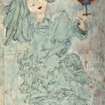 Dama-de-la-rosa-162x97-tecnica-mixta